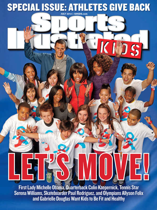 first lady michelle obama let's move